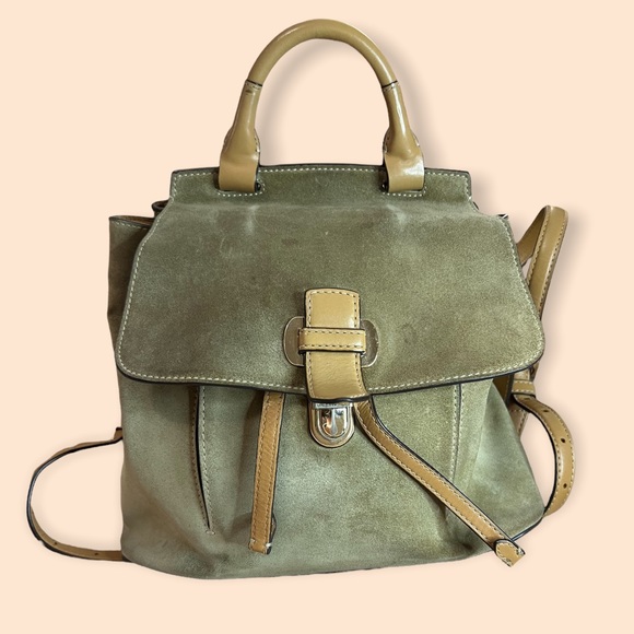 MICHAEL Michael Kors Handbags - Michael Kors Romy Medium Desert Suede Backpack